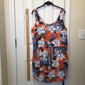 Gap cinch waist sun dress